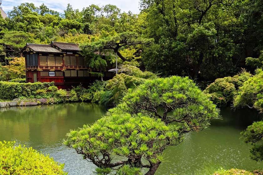 神戸の二つの庭（ハーブ園と日本庭園）